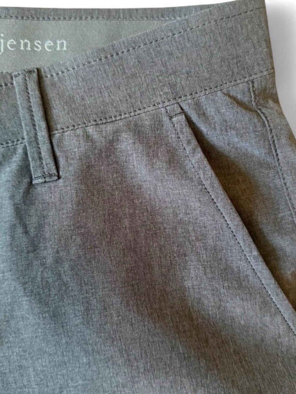 Berkley Jensen Men’s Flat Front Shorts — Charcoal size 36 waist - Picture 2 of 4